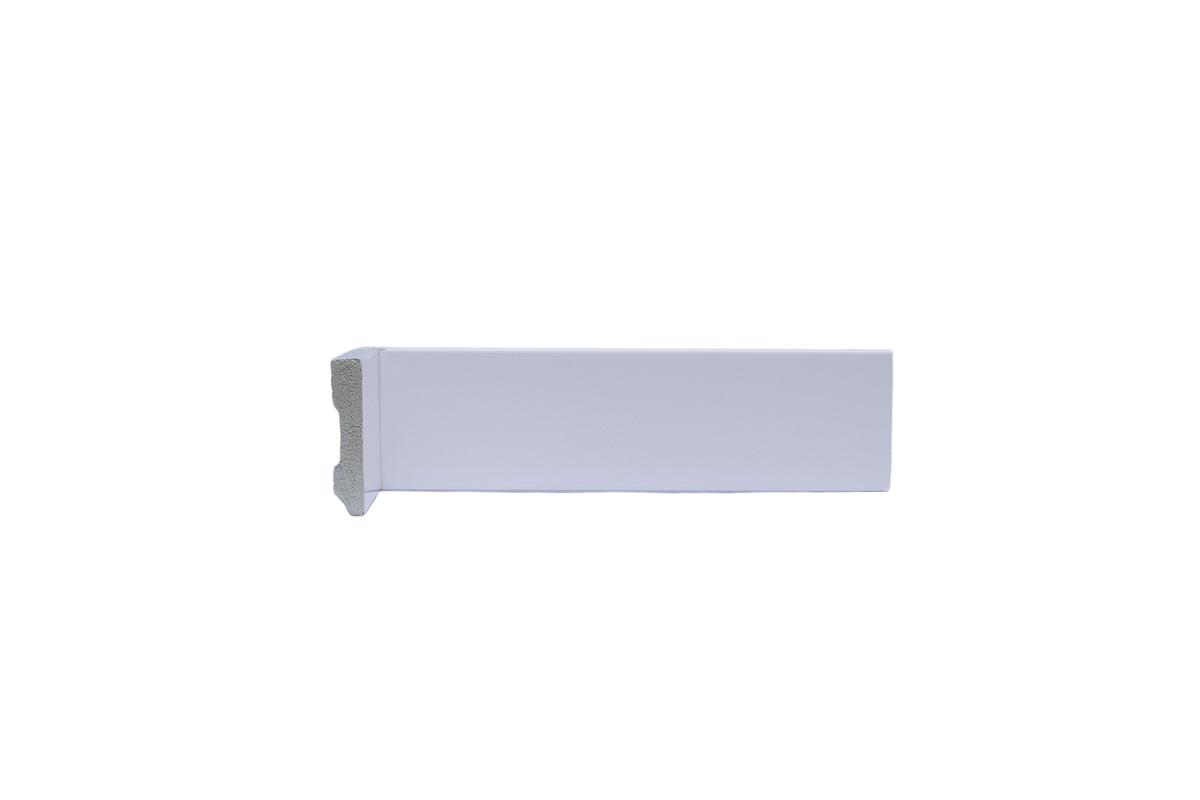 Rodapé Liso Branco 5cm