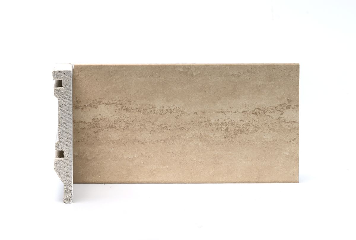 Rodapé de Poliestireno Travertino Siena 10cm