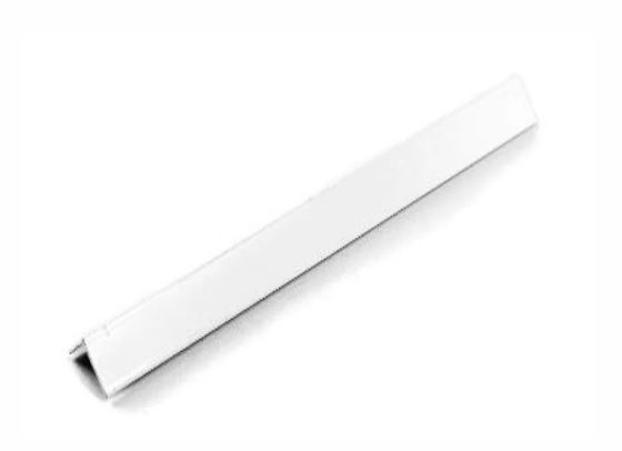 Perfil Cantoneira para Placas Vinílicas (Branco ou Preto)